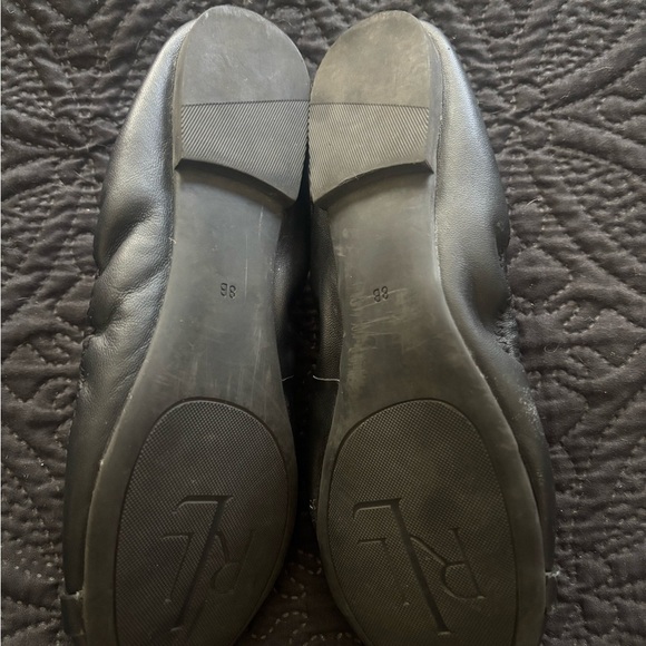 Lauren Ralph Lauren Black Leather Loafers - Picture 3 of 4